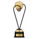 Trionfo Basketball-Trophäe 25110 Schwarz-Gold mit Gravur