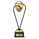 Trionfo Boccia-Trophäe 25110 Schwarz-Gold mit Gravur