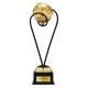 Trionfo Fußball-Trophäe 25110 Schwarz-Gold mit Gravur