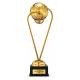 Trionfo Fußball-Trophäe 25120 Gold mit Gravur