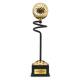 Trionfo Golf-Trophäe 25140 Schwarz-Gold mit Gravur
