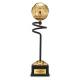 Trionfo Fußball-Trophäe 25140 Schwarz-Gold mit Gravur