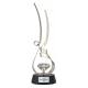 Trionfo Band-Trophäe 26100 Silber mit Zierstein mit Gravur