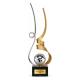 Trionfo Bowling-Trophäe 26130 Silber-Gold mit Gravur
