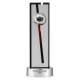 Trionfo Golf-Trophäe 26170 Schwarz-Silber mit Gravur