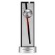 Trionfo Fußball-Trophäe 26170 Schwarz-Silber mit Gravur