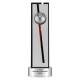 Trionfo Tennis-Trophäe 26170 Schwarz-Silber mit Gravur