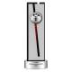 Trionfo Volleyball-Trophäe 26170 Schwarz-Silber mit Gravur