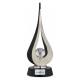 Trionfo Tennis-Trophäe 26210 Schwarz-Silber mit Gravur