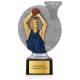 Basketball Pokal Figur Korbwurf 180 mm mit Gravurschild ST-39158