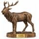 Jagd Pokal Figur Hirsch 205 mm mit Gravurschild ST-39679