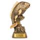 Angelpokal Fisch Figur 260 mm mit Gravurschild ST-39730