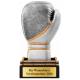 Box Pokal Figur Boxhandschuh im Ring 130 mm mit Gravurschild ST-39761