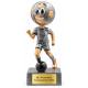 Fußball Pokal Kinder Figur Ballkopf 103 mm mit Gravurschild ST-39784