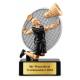 Badminton Pokal Figur Spieler 127 mm mit Gravurschild ST-39809