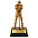 Golf Pokal Figur Golfer beim Putten 195 mm mit Gravurschild ST-39818