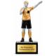 Schiedsrichter Pokal Figur Schiedsrichter mit Pfeife 129 mm mit Gravurschild ST-39830