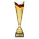 Pokal National 42 cm Gold Schwarz-Rot-Gold mit Gravurschild ST-40342