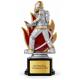 Feuerwehr Pokal Figur Feuerwehrmann 160, 180 oder 200 mm mit Gravurschild