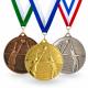 Volleyball Medaillen 45 mm MMC4510 in Gold, Silber und Bronze mit Band