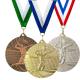 Volleyball Medaillen in 50mm MMC41050 in Gold, Silber und Bronze