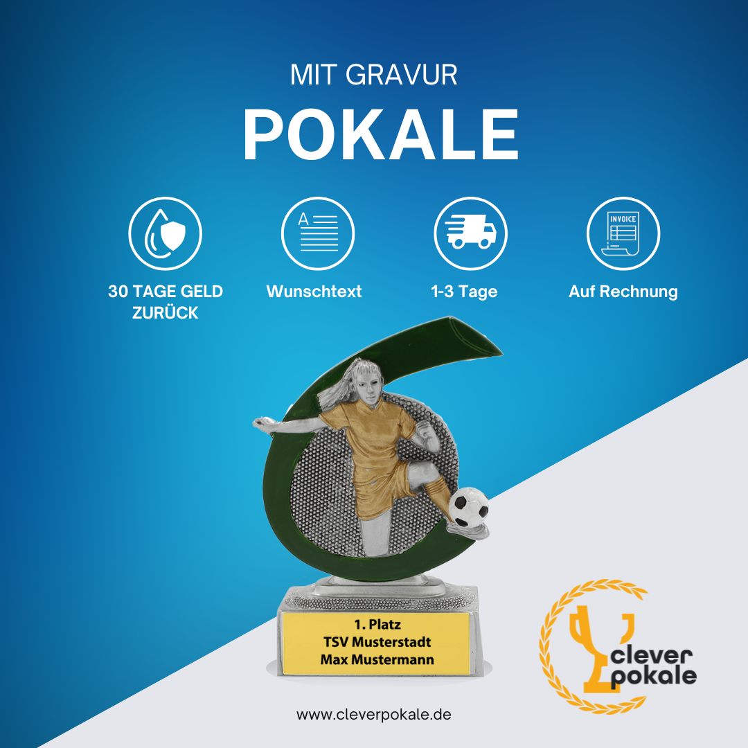 frauen-fussball-figur-pokalekleine-guenstige-pokale-trophaeen-kaufen-mit-gravur-cleverpokale.de